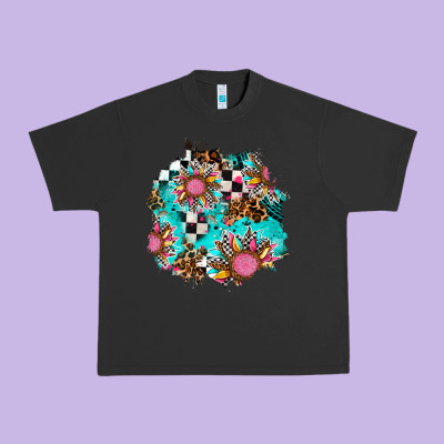 Race Sunflower Patches Urban Heavy Tee Designed By Adodesignshop