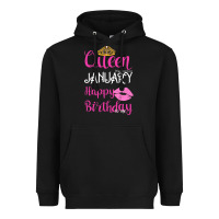 Black Queen Was Born İn January Happy Birthday Heavyweight Hoodie - Bettercallsaul