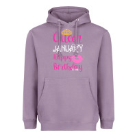 Lavender Queen Was Born İn January Happy Birthday Heavyweight Hoodie - Bettercallsaul