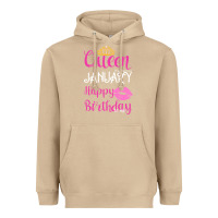 Mushroom Queen Was Born İn January Happy Birthday Heavyweight Hoodie - Bettercallsaul