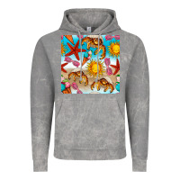 Cloud Rock beach seamless pattern Vintage Hoodie - BundleAndBundleShop