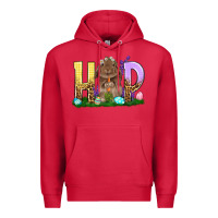Cardinal Hop rabbit Premium Hoodie - NancyCooperArtShop