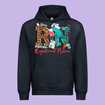 Registered Nurse Urban Hoodie Designed By Oliviacreatesart