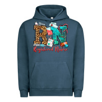 Pigment Midnight Navy registered nurse Urban Hoodie - OliviaCreatesArt