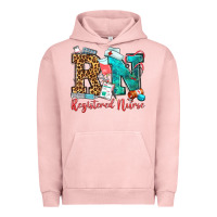 Pigment Salmon registered nurse Urban Hoodie - OliviaCreatesArt