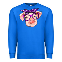 True Royal pig with bandana Premium Sweatshirt - RanaPortraitStore