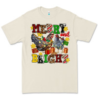 Bone chicken merry and bright Premium Tee - AdoDesignShop