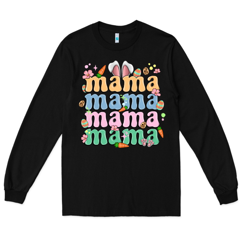 Easter Mama Long Sleeve Tee by MaliasSmallBusiness | Teevron