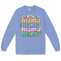 Colony Blue easter mama Long Sleeve Tee - MaliasSmallBusiness