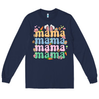 Navy easter mama Long Sleeve Tee - MaliasSmallBusiness