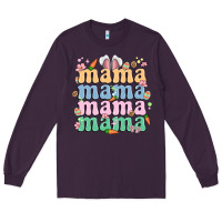 Plum easter mama Long Sleeve Tee - MaliasSmallBusiness