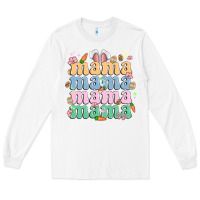 White easter mama Long Sleeve Tee - MaliasSmallBusiness