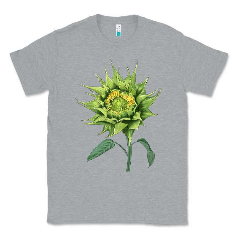 Sun Fill Green Green Sunflower Classic Tee by LillyAllenDesigns | Teevron