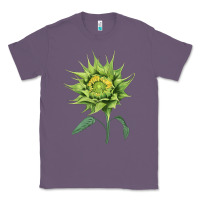 Lavender sun fill green green sunflower Classic Tee - LillyAllenDesigns