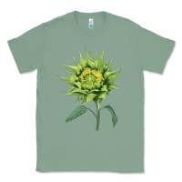 Sage sun fill green green sunflower Classic Tee - LillyAllenDesigns