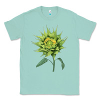Seafoam sun fill green green sunflower Classic Tee - LillyAllenDesigns