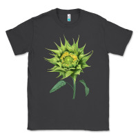 Smoke sun fill green green sunflower Classic Tee - LillyAllenDesigns
