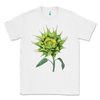 White sun fill green green sunflower Classic Tee - LillyAllenDesigns