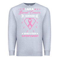 Heather Grey I am a Breast Cancer Survivor What is Your Superpower Premium Sweatshirt - Bettercallsaul
