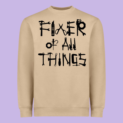 Fixer Of All Things Heavyweight Sweatshirt Designed By Lillyallendesigns