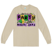 Mushroom aint no party like mardi gras Long Sleeve Tee - MaliasSmallBusiness
