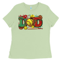 Matcha dad softball Ladies Tee - Zillion Design Studio