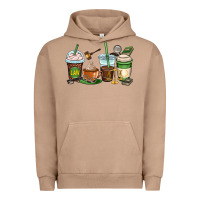 Pigment Burro lawyer coffee cups Urban Hoodie - OliviaCreatesArt