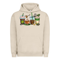 Pigment French Oak lawyer coffee cups Urban Hoodie - OliviaCreatesArt