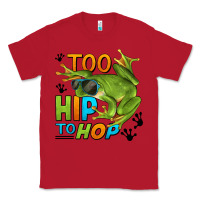 Red too hip to hop frog Classic Tee - LillyAllenDesigns