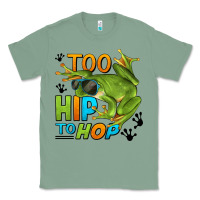Sage too hip to hop frog Classic Tee - LillyAllenDesigns