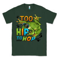 Sports Green too hip to hop frog Classic Tee - LillyAllenDesigns