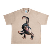 French Oak baby chimpanzee Urban Heavy Tee - LillyAllenDesigns