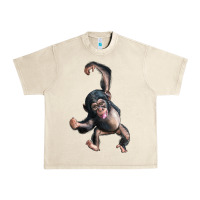 Sandshell baby chimpanzee Urban Heavy Tee - LillyAllenDesigns