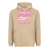 Mushroom This Girl Jesus And Softball Heavyweight Hoodie - Bettercallsaul