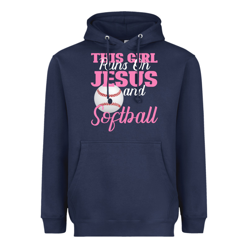 This Girl Jesus And Softball Heavyweight Hoodie by Bettercallsaul | Teevron
