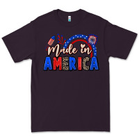Plum Made in America 4th of july Premium Tee - CowGirlArtShop