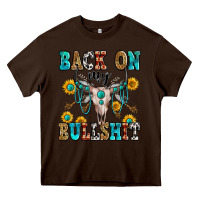 Chocolate Brown back on my bullshit Heavy Core Tee - Zillion Design Studio