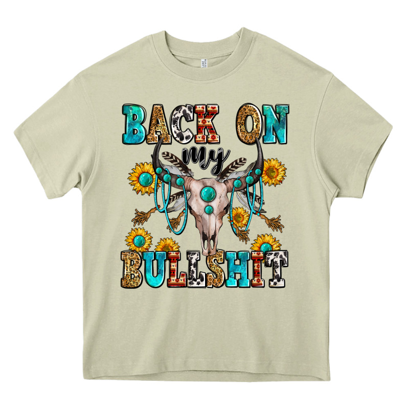 Back On My Bullshit Heavy Core Tee by Zillion Design Studio | Teevron