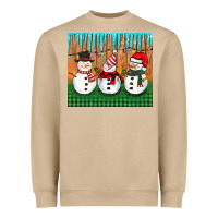 Mushroom christmas snovman Heavyweight Sweatshirt - BarkalooDesign