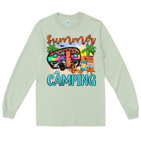 Matcha summer camping Long Sleeve Tee - JahusDesignShop