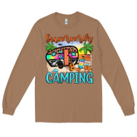 Toasted Coconut summer camping Long Sleeve Tee - JahusDesignShop