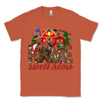 Copper Army Christmas home sweet home Classic Tee - NancyCooperArtShop