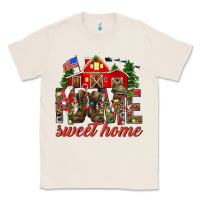 Natural Army Christmas home sweet home Classic Tee - NancyCooperArtShop