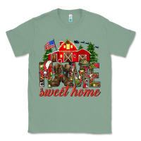 Sage Army Christmas home sweet home Classic Tee - NancyCooperArtShop