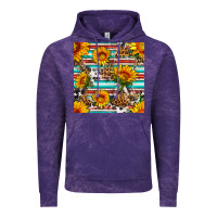 Cloud Purple serape leopard seamless pattern Vintage Hoodie - BundleAndBundleShop