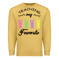 Antique Gold Teaching My Favorite Bunny Premium Sweatshirt - Bettercallsaul