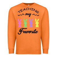 Carrot Teaching My Favorite Bunny Premium Sweatshirt - Bettercallsaul