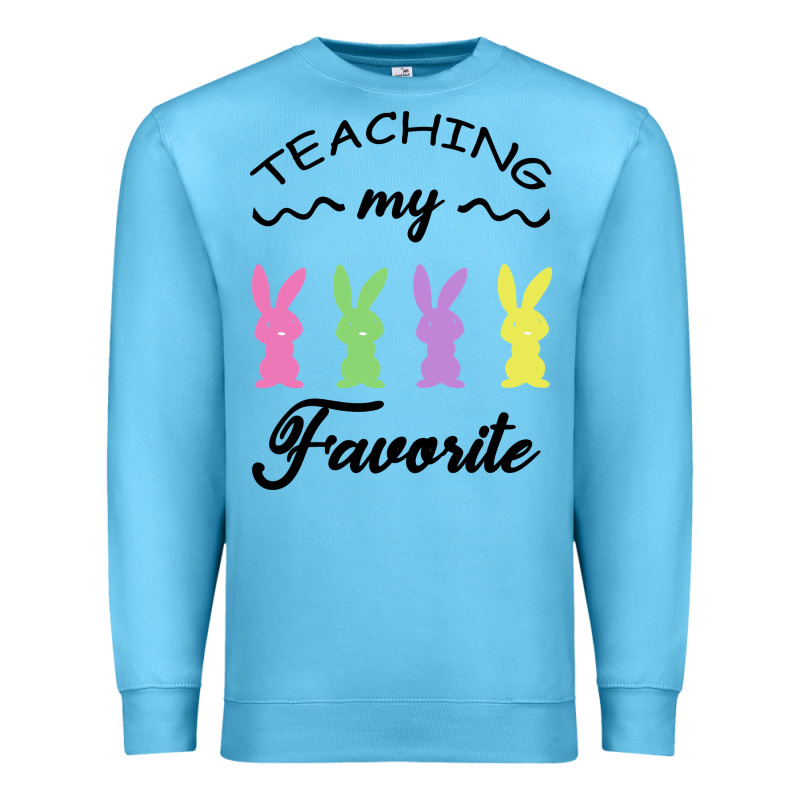 Teaching My Favorite Bunny Premium Sweatshirt by Bettercallsaul | Teevron