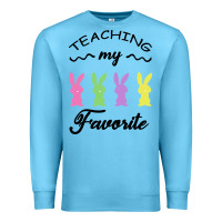 Ocean Blue Teaching My Favorite Bunny Premium Sweatshirt - Bettercallsaul