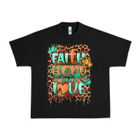Black faith hope and love Urban Heavy Tee - BarkalooDesign